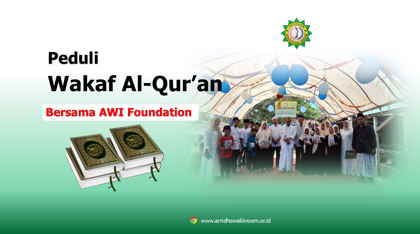 donasi yayasan arridhowalikroom